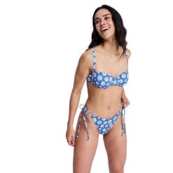Dół bikini dla Kobiety PRINTED ESSENTIALS Niebieski. Niebieskie bikini damskie Roxy, bez wzorów. Za 129.99 zł.