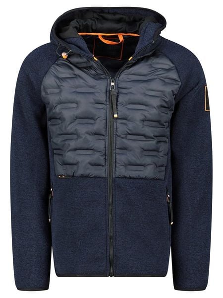 Geographical Norway Kurtka polarowa "Boronto" w kolorze granatowym rozmiar: 3XL. Niebieskie kurtki męskie Geographical Norway, xl, bez wzorów, z polaru, bez kaptura. Za 161.73 zł.