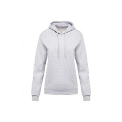 Bluza damska z kapturem Kariban. Białe bluzy z kapturem damskie KARIBAN, xs, z bawełny. Za 181.00 zł.