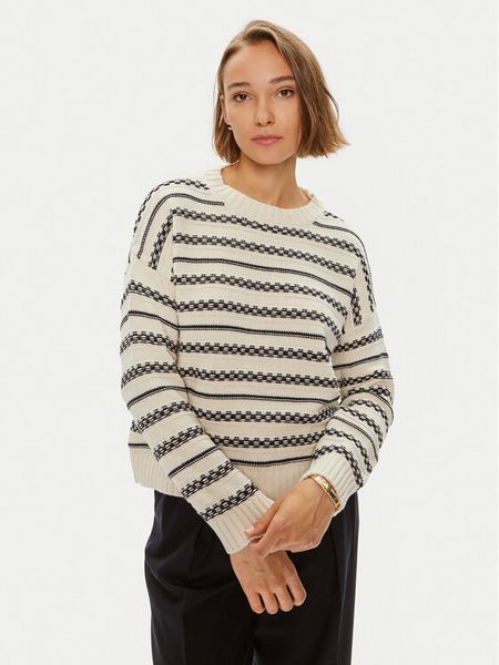 Weekend Max Mara Sweter Foster 2425366151 Beżowy Standard Fit. Brązowe swetry klasyczne damskie Weekend Max Mara, m, z syntetyku, bez kołnierzyka. Za 549.99 zł.