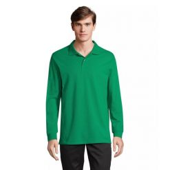 Koszulka polo z długim rękawem Sol's Pacific. Zielone bluzki damskie SOL'S, s, bez wzorów, bez kołnierzyka, bez ramiączek. Za 140.00 zł.