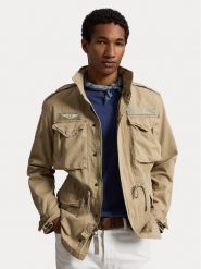 Polo Ralph Lauren Kurtka przejściowa The Iconic Field 710961616500 Beżowy Regular Fit. Brązowe kurtki męskie Polo Ralph Lauren, m, bez wzorów, z bawełny, bez kaptura. Za 2,199.00 zł.