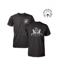 Koszulka 2 Monkeys - Krótki Rękaw / Dorośli (Czarny). Czarne t-shirty damskie SURF MONKEY, m, bez wzorów, z bawełny, bez kołnierzyka. Za 159.95 zł.