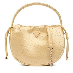 Torebka Guess. Żółte torebki klasyczne damskie Guess, z aplikacjami, bez dodatków. Za 589.99 zł.