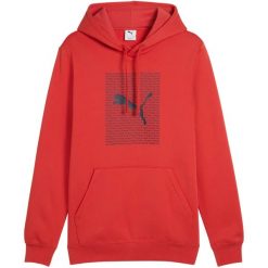 Bluza męska Puma Ess Logo Lab Hoodie FL. Czarne bluzy bez kaptura męskie Puma, bez wzorów, sportowe, bez kołnierzyka, bez ramiączek. Za 179.00 zł.