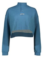 Reebok Bluza w kolorze błękitnym rozmiar: M. Niebieskie bluzy bez kaptura damskie Reebok, m, z bawełny. Za 96.60 zł.