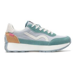 Damskie buty sportowe Marine Heritage II. Niebieskie buty sportowe na co dzień damskie Regatta, bez wzorów, z zamszu. Za 159.99 zł.