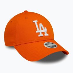 Czapka z daszkiem damska New Era League Essential 9FORTY Los Angeles Dodgers. Brązowe czapki z daszkiem damskie New Era, bez wzorów. Za 109.99 zł.