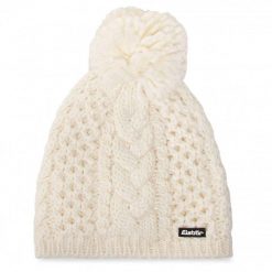 Czapka zimowa damska Eisbar Afra Pompon wełna merino. Białe czapki zimowe damskie Eisbar, z wełny. Za 125.00 zł.