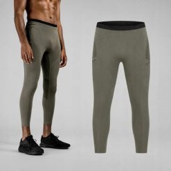 LEGGINSY TRENINGOWE MĘSKIE 4F RL9 SZYBKOSCHNĄCE LEWANDOWSK BRĄZOWE. Brązowe spodnie sportowe męskie 4f, l, z materiału, do biegania. Za 164.38 zł.