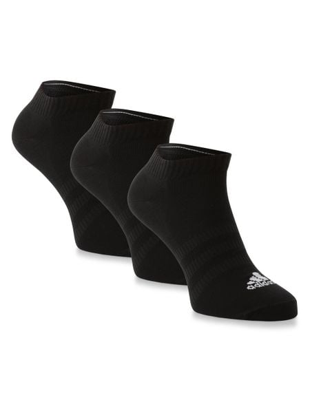 Adidas Sportswear skarpety do obuwia sportowego pakowane po 3 szt. Kobiety Bawełna czarny, S. Czarne skarpetki damskie adidas Sportswear, bez wzorów, z bawełny. Za 59.95 zł.