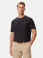 Beverly Hills Polo Club T-Shirt P-SS26M-TS0002 Granatowy Regular Fit. Niebieskie koszulki polo męskie Beverly Hills Polo Club, m, bez wzorów, z bawełny, bez ramiączek. Za 149.99 zł.