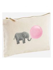 WOOOP Kopertówka w kolorze kremowo-szaro-jasnoróżowym - 24 x 16 cm rozmiar: onesize. Brązowe torebki wieczorowe Wooop, bez wzorów, z bawełny, bez kołnierzyka, bez ramiączek. Za 43.99 zł.