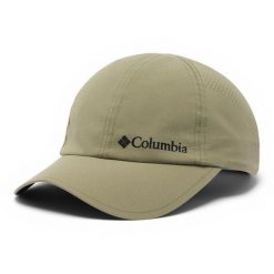 Czapka z daszkiem męska Silver Ridge IV Ball Cap. Zielone czapki męskie Columbia, bez wzorów, z elastanu. Za 130.85 zł.