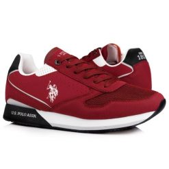 Buty męskie sportowe do chodzenia U.S POLO. Białe buty sportowe na co dzień męskie U.S. Polo Assn., bez zapięcia, trekkingowe. W wyprzedaży za 199.00 zł.