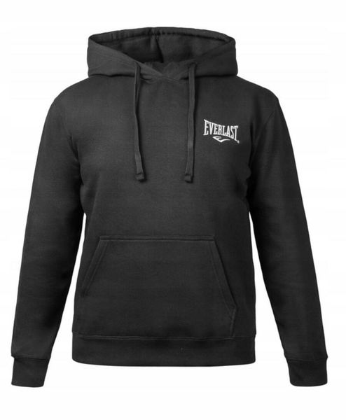 Bluza Męska Everlast Dres Bawełniana Z Kapturem Sportowa. Czarne bluzy sportowe męskie Everlast, m, z bawełny. Za 139.00 zł.