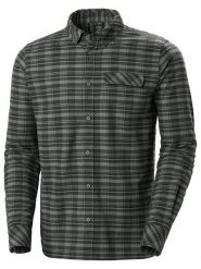 Helly Hansen Koszula w kolorze antracytowym rozmiar: XXL. Czarne koszule męskie Helly Hansen, xxl, bez wzorów, z bawełny, bez kołnierzyka, bez ramiączek. Za 171.28 zł.