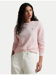 Polo Ralph Lauren Bluza 211935582016 Różowy Regular Fit. Czerwone bluzy bez kaptura damskie Polo Ralph Lauren, xl, z bawełny. Za 629.99 zł.