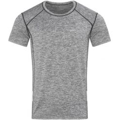 Męska Sportowa Koszulka Odblaskowa Z Recyklingu. Niebieskie t-shirty sportowe męskie Stedman, m, bez ramiączek, trekkingowe. Za 104.99 zł.