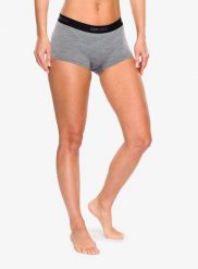 Bokserki termoaktywne damskie Super.natural Tundra175 Boyfriend Hipster. Szare bokserki i panty damskie Super.natural, m, bez wzorów, z elastanu. Za 169.99 zł.