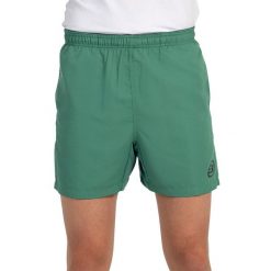 BULLPADEL BAGRE Hombre (Short). Zielone szorty męskie bullpadel, bez wzorów, z materiału. Za 175.30 zł.
