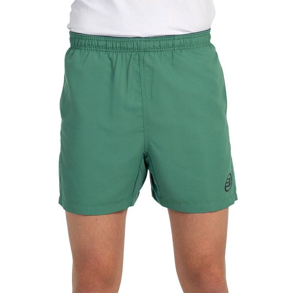 BULLPADEL BAGRE Hombre (Short). Zielone szorty męskie bullpadel, bez wzorów, z materiału. Za 175.30 zł.