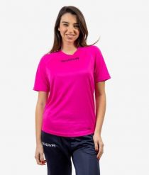 Koszulka piłkarska dla dorosłych Givova One. Niebieskie t-shirty sportowe męskie Givova, m, z materiału, bez ramiączek, do piłki nożnej. Za 111.99 zł.