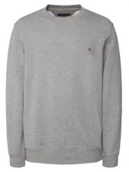 Tommy Hilfiger Bluza Essential MW0MW37237 Szary Regular Fit. Szare bluzy bez kaptura męskie Tommy Hilfiger, m, z bawełny. Za 429.99 zł.