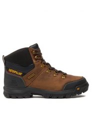 CAT Footwear Trapery Framework St S3 Wr Hro P722602 Brązowy. Brązowe buty zimowe męskie CAT Footwear, ze skóry, bez zapięcia. Za 549.99 zł.