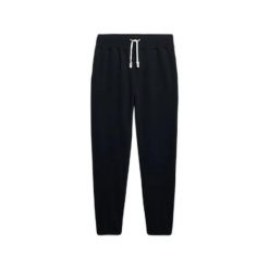 Spodnie Superdry Essential. Niebieskie spodnie materiałowe męskie Superdry., bez wzorów, z materiału, eleganckie. Za 361.05 zł.