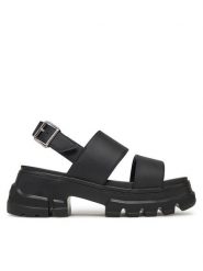 Tommy Jeans Sandały Tjw Chunky City Sandal EN0EN02750 Czarny. Czarne sandały damskie Tommy Jeans, bez wzorów, z jeansu, bez obcasa, na płaskiej podeszwie. Za 219.99 zł.