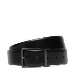 Pasek Calvin Klein. Czarne paski męskie CALVIN KLEIN, bez wzorów. Za 249.99 zł.