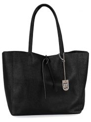 Lucca Baldi Skórzana torebka "Spoleto" w kolorze czarnym - 34 x 28 x 14 cm rozmiar: onesize. Czarne torebki klasyczne damskie Lucca Baldi, bez wzorów, z materiału, bez dodatków. Za 304.45 zł.