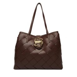 Torebka Just Cavalli. Brązowe torebki klasyczne damskie Just Cavalli, bez wzorów, bez dodatków. Za 939.99 zł.
