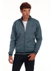 The Time of Bocha Bluza w kolorze morskim rozmiar: XXL. Niebieskie bluzy bez kaptura męskie The Time of Bocha, xxl, z bawełny. Za 121.80 zł.