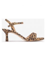 Unisa Skórzane sandały w kolorze beżowo-brązowym na obcasie rozmiar: 40. Brązowe sandały damskie Unisa, bez wzorów, bez obcasa, na koturnie. Za 260.99 zł.