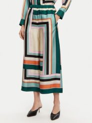 Weekend Max Mara Spodnie materiałowe Ottavo 2515131051 Kolorowy Wide Leg. Spodnie materiałowe damskie Weekend Max Mara, bez wzorów, z jedwabiu. Za 969.99 zł.