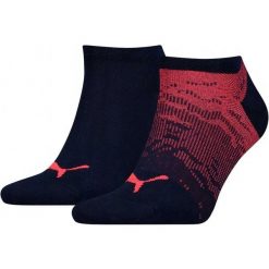 Skarpetki Puma Niskie Czarne/Czerwone 39-42 - Sportowy Komfort. Czarne skarpetki damskie ZEAGLE, bez wzorów, z bawełny. Za 122.99 zł.