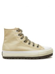 Converse Trampki Chuck Taylor All Star City Trek A08532C Beżowy. Brązowe trampki i tenisówki męskie Converse, bez wzorów, z materiału, bez zapięcia. Za 289.99 zł.