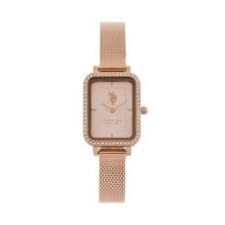 Zegarek U.S. Polo Assn. Żółte zegarki damskie U.S. Polo Assn., złote. Za 429.99 zł.