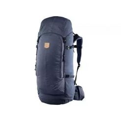 Plecak trekkingowy Fjallraven Keb 72 - storm/dark navy. Niebieskie plecaki męskie Fjällräven, bez wzorów. Za 1,517.20 zł.