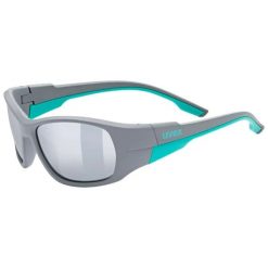 Okulary sportowe Uvex Sportstyle 514. Niebieskie okulary przeciwsłoneczne męskie Uvex. Za 93.68 zł.