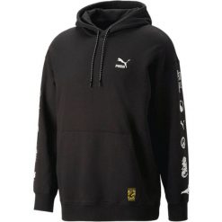 Bluza z kapturem Puma X Staple Graphic Hoodie Tr, Mężczyźni. Czarne bluzy z kapturem męskie Puma, m, z bawełny. Za 390.00 zł.