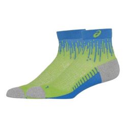 Skarpety Do Biegania Unisex Dla Dorosłych Z Logo. Niebieskie skarpetki damskie Asics, bez wzorów. Za 115.99 zł.