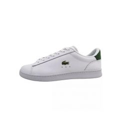 Buty męskie sportowe do chodzenia Lacoste CARNABY SET. Białe buty sportowe na co dzień męskie Lacoste, z materiału, bez zapięcia, trekkingowe. Za 399.00 zł.