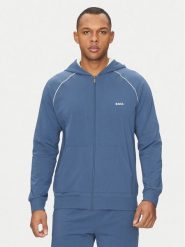 BOSS Bluza Mix&Match 50515313 Niebieski Regular Fit. Niebieskie bluzy bez kaptura męskie Boss, l, z bawełny. Za 319.99 zł.