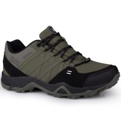 Buty męskie sportowe trekingowe DK SWAT. Czarne buty sportowe na co dzień męskie DK, bez zapięcia. W wyprzedaży za 159.00 zł.