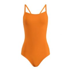 Strój pływacki jednoczęściowy damski CLap Dwuwarstwowy. Brązowe stroje jednoczęściowe damskie CLAP, l, bez wzorów. Za 159.99 zł.