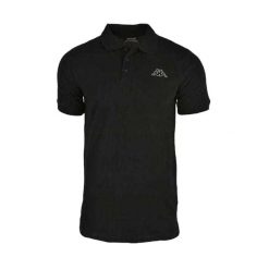 Męska Koszulka Polo Peleot. Szare koszulki polo męskie Kappa, m, bez wzorów, z bawełny, bez ramiączek. Za 90.99 zł.