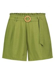 Sublevel Szorty w kolorze oliwkowym rozmiar: XS. Zielone szorty damskie Sublevel, bez wzorów, z tkaniny. Za 60.99 zł.